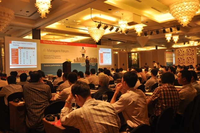 HiPT tham gia Oracle Technology Day