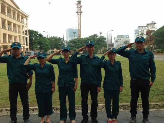 HiPTers tham gia hội thao quân sự quận Tây Hồ