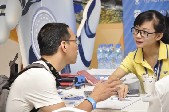 HiPT tìm kiếm được nhiều ứng viên chất lượng tại Tech Expo 2017